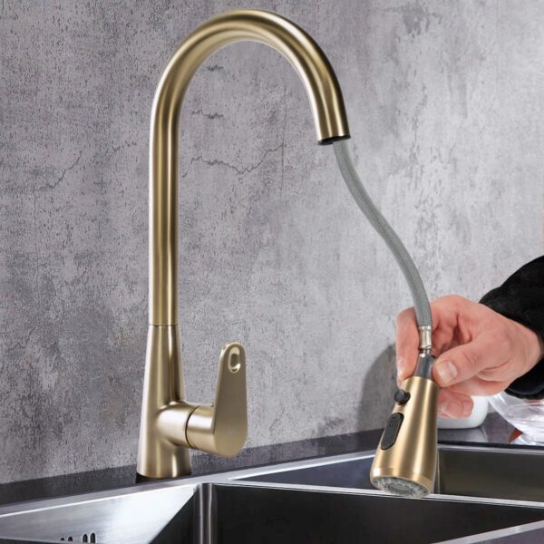 Robinet de cuisine Rea Mild gold – Image 2