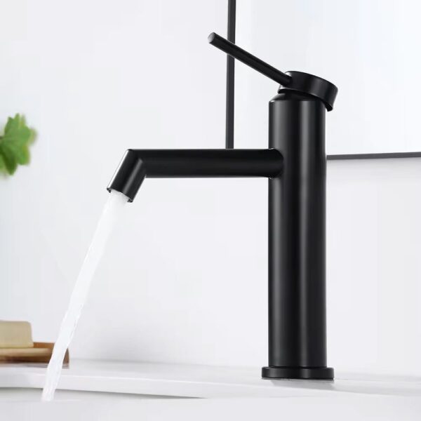 Robinet de lavabo Rea Foss Black Low – Image 7