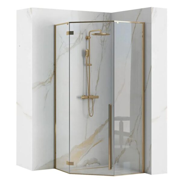 Cabine de douche DIAMOND GOLD 100x100