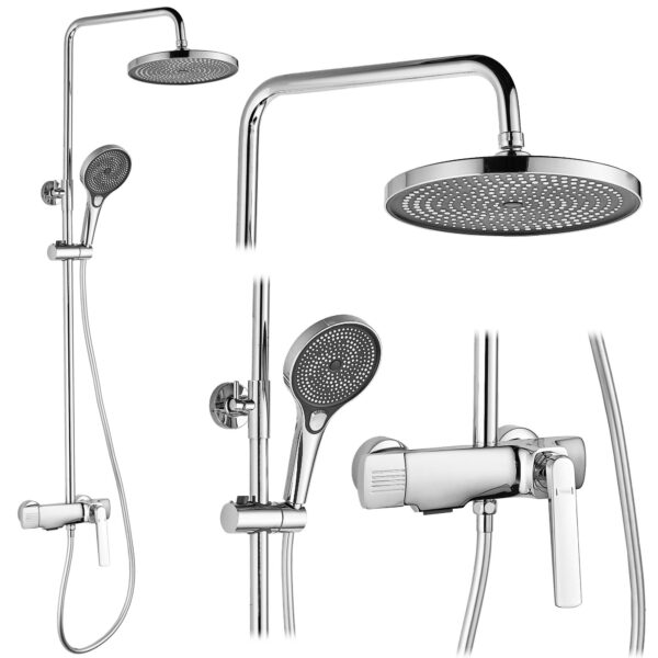 Kit de douche REA REBEL CHROME