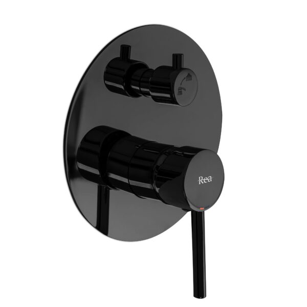 Kit de douche encastré REA Lungo Black Metallic + BOX – Image 2