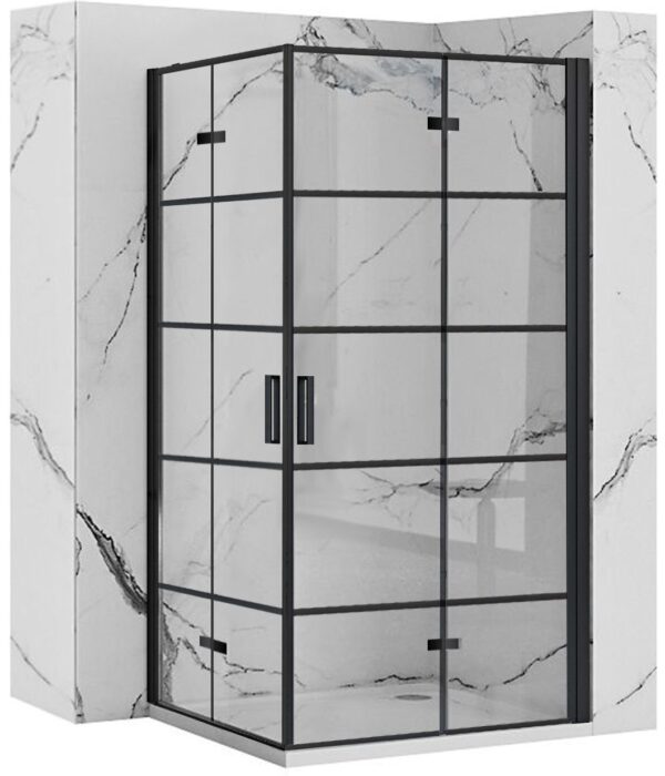 Cabine de douche Rea Molier Black Double 100x100