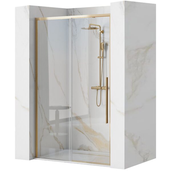 Porte de douche SOLAR GOLD 100