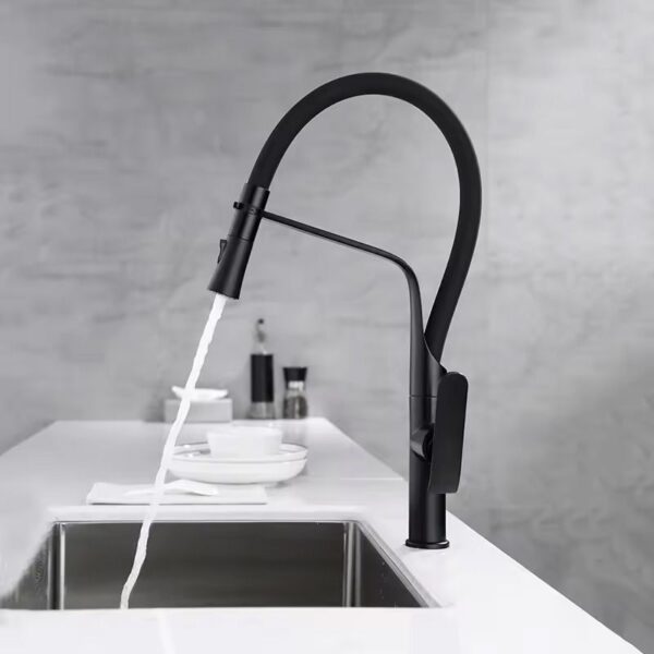 Robinet de cuisine Rea Castor Black Mat – Image 5