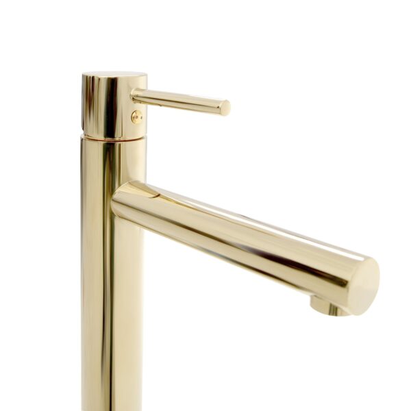 Robinet de salle de bain Rea Tess High Light Gold – Image 6