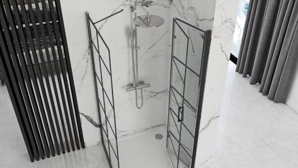 Cabine de douche Rea Molier Black 90x90 – Image 2