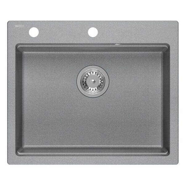 évier en granit KURT 110 WORKSTATION Grey Metallic – Image 5