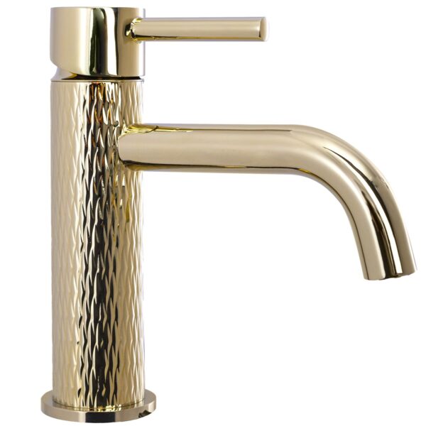 Robinet de lavabo Rea Lungo Lungo Art Gold Low – Image 3
