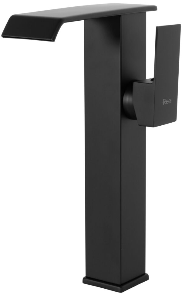 Robinet de lavabo REA KENT Black mat high – Image 2