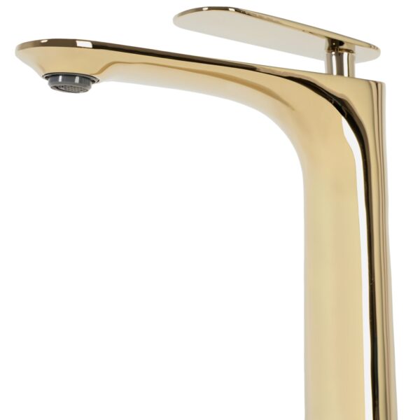 Robinet de lavabo Rea Berg Gold High – Image 4