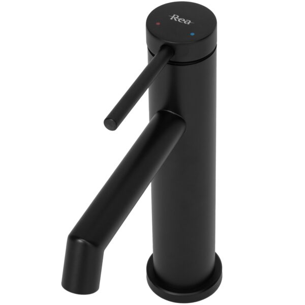Robinet de lavabo Rea Foss Black Low – Image 5