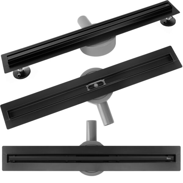Drain linéaire Neox Slim pro black 70