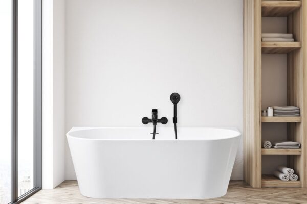 Baignoire acrylique murale CAPRI 160cm – Image 2