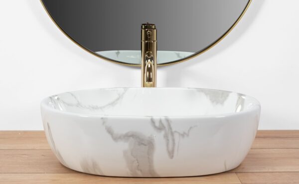 Vasque à poser Rea Amelia Marmo Shiny – Image 4