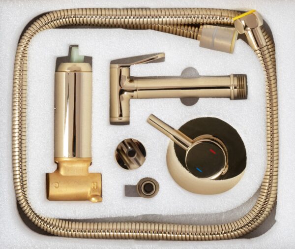 ROBINET DE BIDET ENCASTRÉ REA Lungo  LOOP GOLD – Image 3
