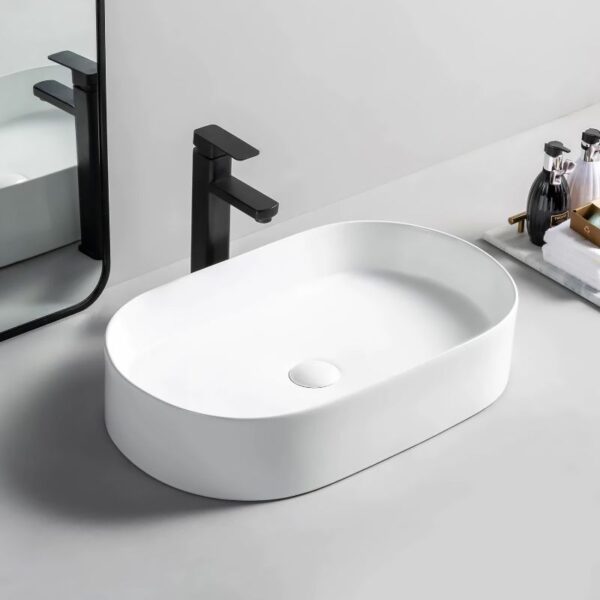 Vasque à poser en céramique Rea Nadia 60 – Image 5