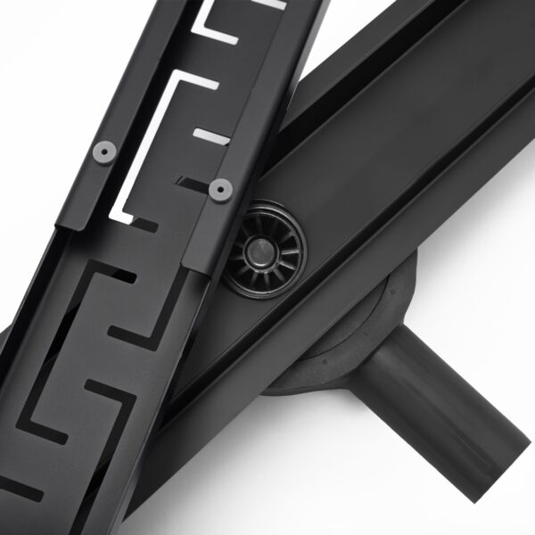 Drain linéaire Rea Greek PRO Black Mat 90 – Image 3