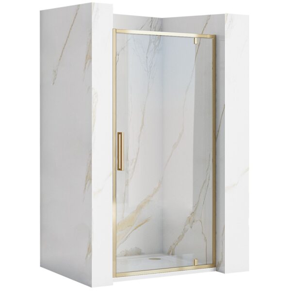 Porte de douche REA Rapid Swing Gold 100