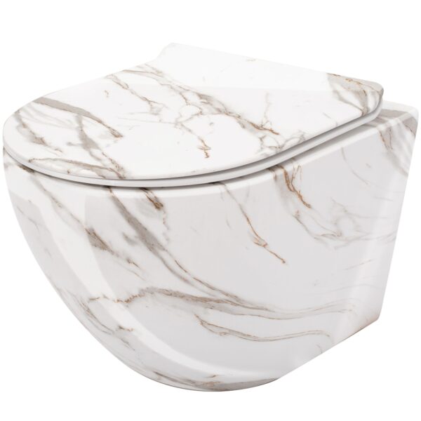 Cuvette WC Rea Carlos Slim Lava Shiny