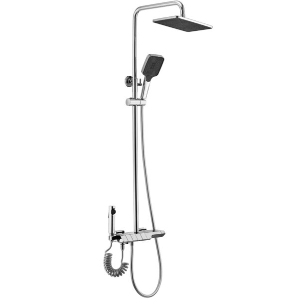 Kit de douche avec thermostat REA ROB Chrome – Image 6