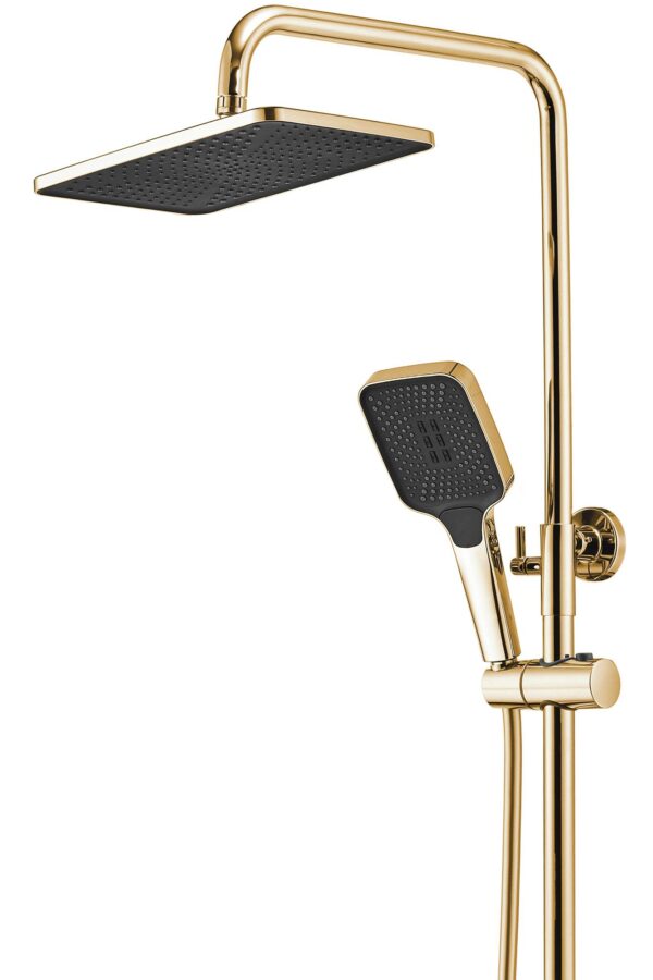 Kit de douche avec thermostat REA ROB Gold – Image 6