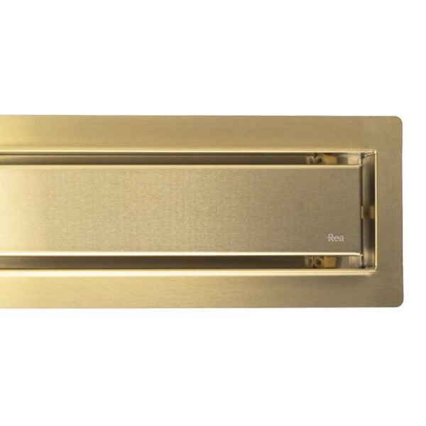 Drain linéaire REA Neox pro Brush Gold 70 – Image 7