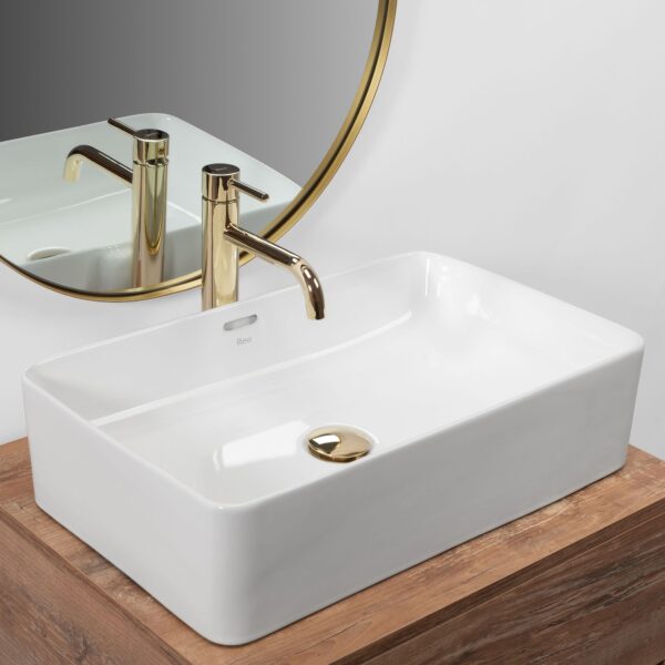 Vasque à poser Rea Berta 55 White – Image 2