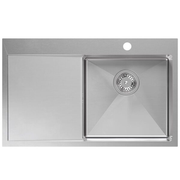 Évier en acier RUSSEL 111 BRUSH NICKEL – Image 3
