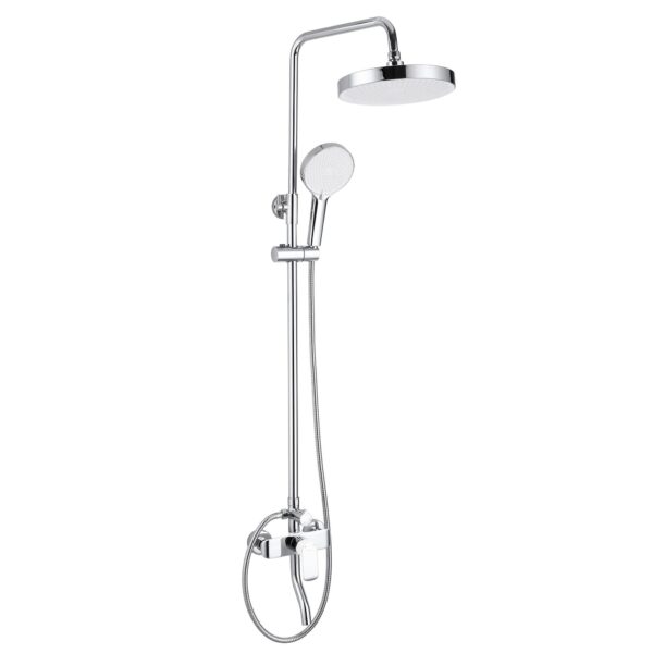 Kit de douche REA BLOOM WHITE CHROME – Image 2