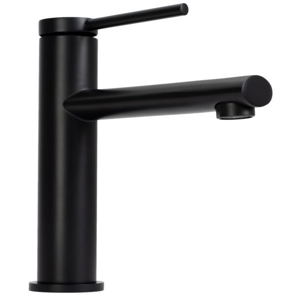Robinet de lavabo Rea Oval Black Low – Image 4