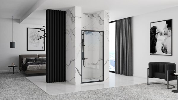 Porte de douche à entrouvrir Rapid Swing 90 – Image 3