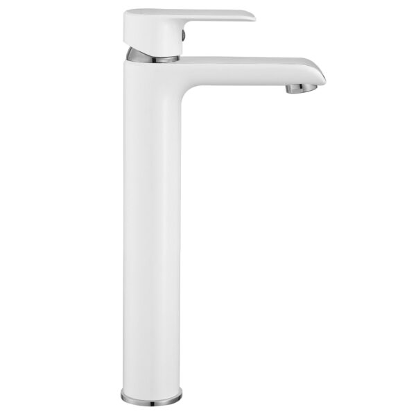 Robinet de lavabo REA Bloom White Chrom high – Image 2