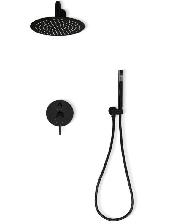 Kit de douche encastré REA Lungo Black Metallic + BOX – Image 3