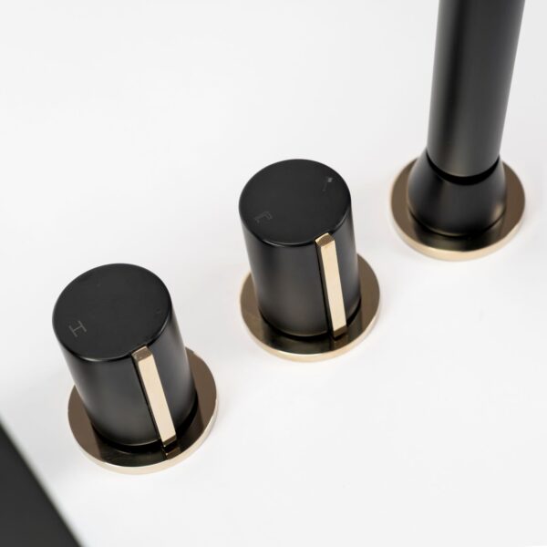Robnet de baignoire Rea ICON Black Matt – Image 2