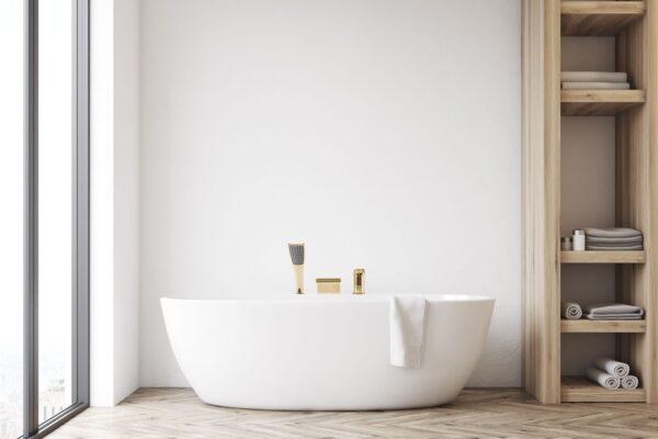 Robinet de baignoire Rea Riven GOld – Image 5