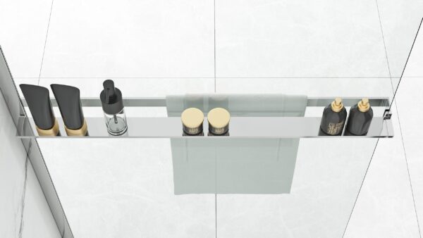 ETAGERE POUR PAROI DE DOUCHE EVO CHROME – Image 2