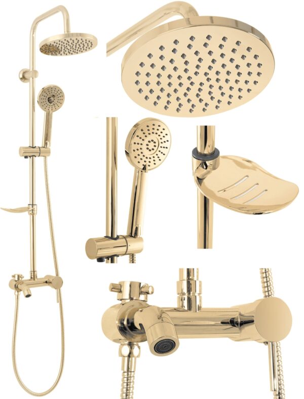 Kit de douche LUIS GOLD