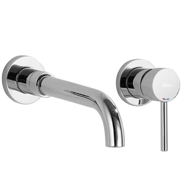 Robinet encastré Rea Lungo LONG CHROM + Box