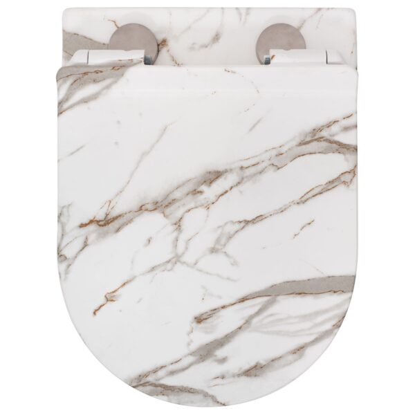 Cuvette WC suspendue Carlos Slim Lava Mat – Image 5