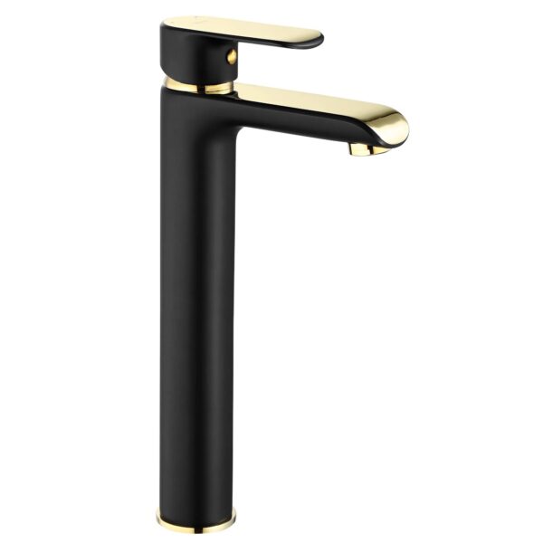 Robinet de lavabo REA Bloom Black gold High