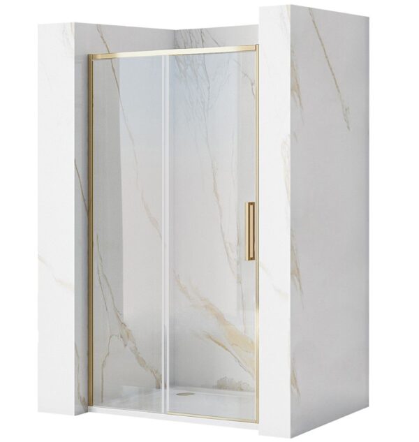 Porte de douche REA Rapid Slide 110 Gold