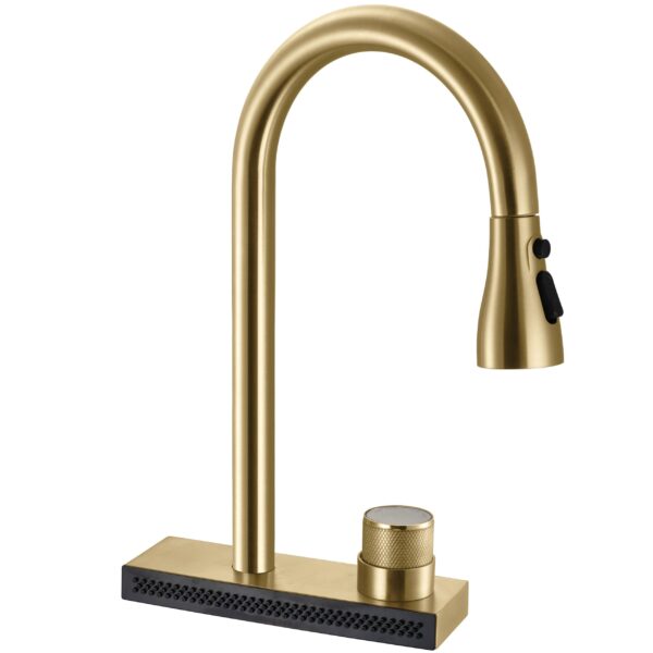 Robinet de cuisine REA CONOR BRUSH GOLD