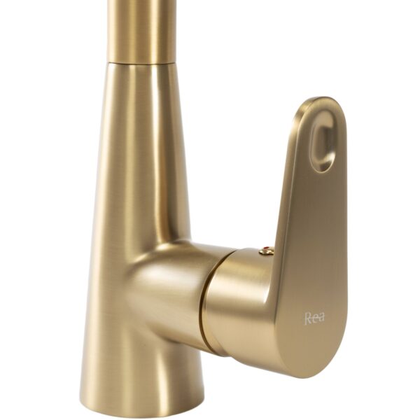 Robinet de cuisine Rea Mild brush gold – Image 5