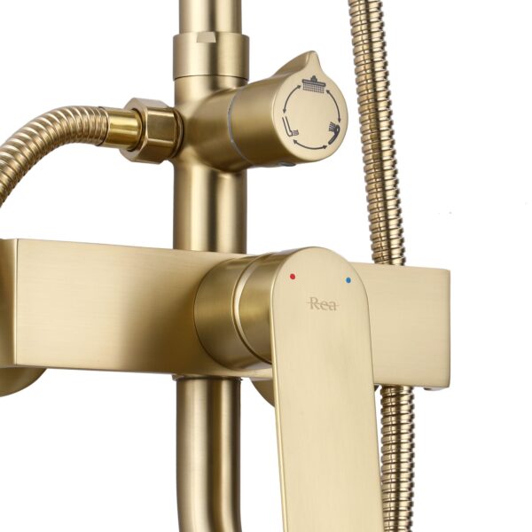 Kit de douche REA HASS Gold – Image 4