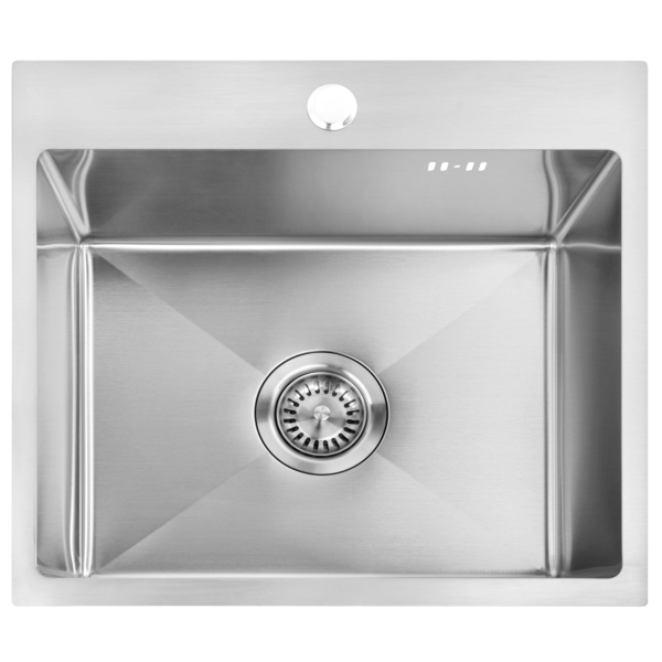 Évier en acier Leo 50 BRUSH NICKEL – Image 2