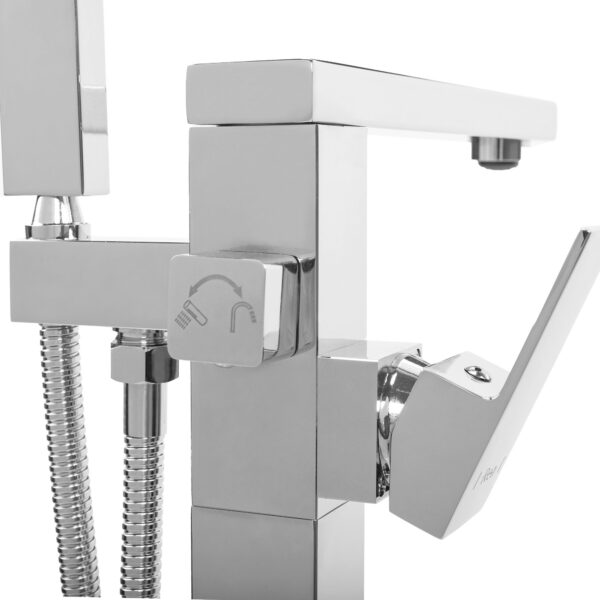 Robinet autoportant Rea TERY Chrome – Image 4