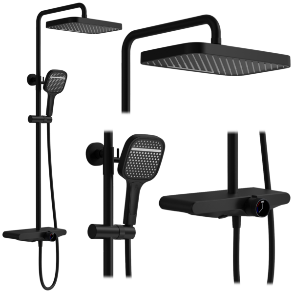 Kit de douche REA Bari Black
