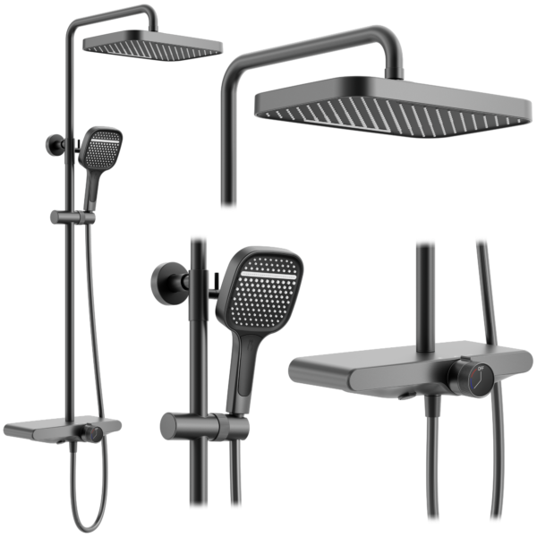Kit de douche REA Bari Titanium