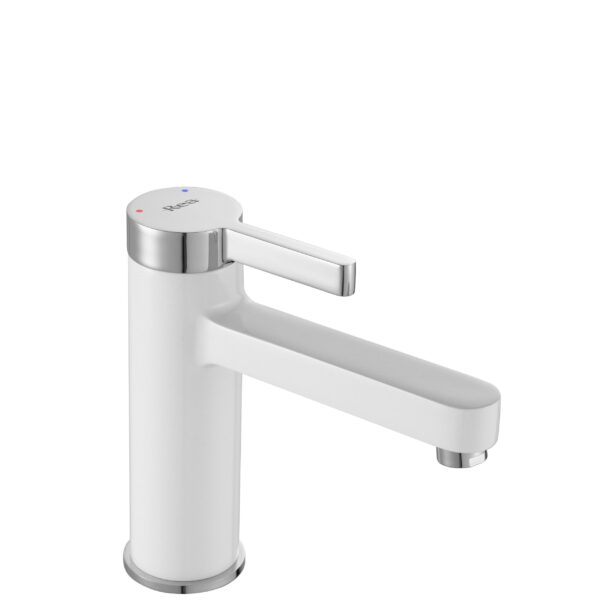 Robinet de lavabo REA Polo White Chrom Low