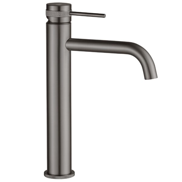 Robinet de lavabo Rea Lungo Grip Gun Grey high